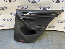 VW Golf 7 Türverkleidung Verkleidung hinten rechts Leder 101