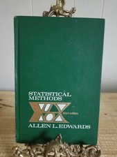 STATISTICAL METHODS BY ALLEN L EDWARDS.THIRD ...