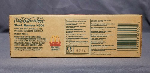 NIB McDonald's 1962 Grumman Stepvan ERTL Collectibles Diecast Coin Bank - Picture 7 of 7