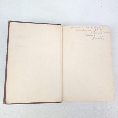Antique 1874 Robinson's Shorter Course Complete Arithmetic Quarter-Leather HC - Picture 2 of 17