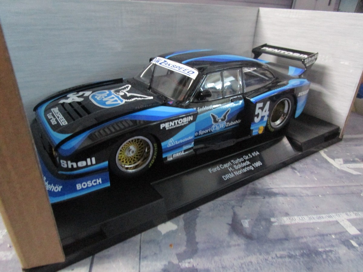Modèle Réduit 1:18 Ford Capri Gr.5 Zakspeed 1980 - Neuf MCG