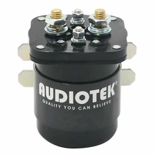 Audiotek 500A 12V Continuous 500 Amp Mobile Audio Relay and Battery Isolator