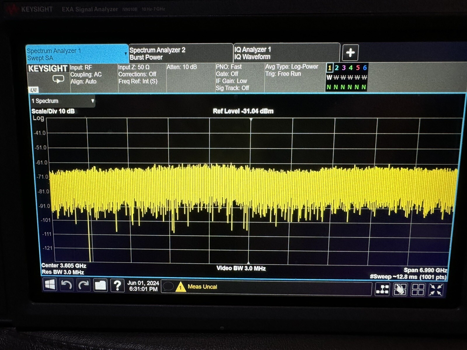 Keysight N9010B EXA Signal Analyzer,44 GHz544,Black body,Keysight
