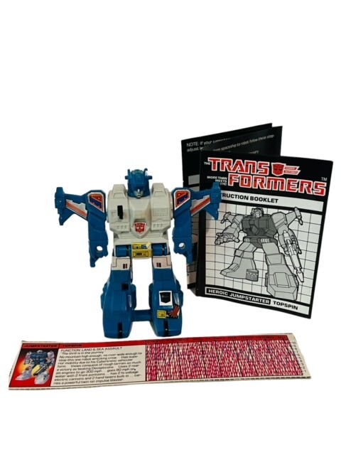 Topspin Transformers Takara figure Hasbro Takara G1 1984