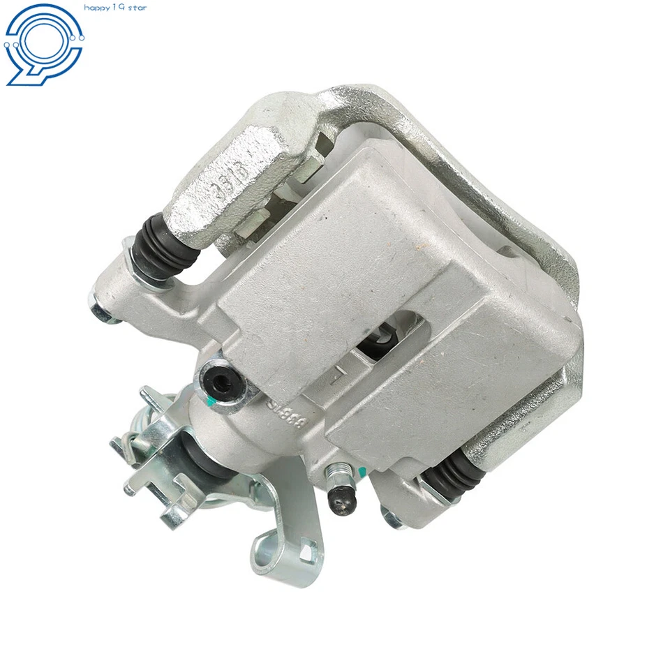 2x Rear Brake Calipers w/ Bracket For Chevy Malibu HHR Pontiac G5 G6 Saturn Aura Foto 3 de 4