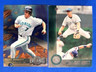 Kurt Abbott 1996 Fleer/Skybox Metal Universe & 1996 Leaf - Marlins
