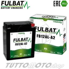 BATTERIA FULBAT GEL FB12AL-A2 = YB12AL-A2 Yamaha XV 535 Virago 1986 1987 1988