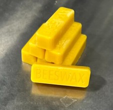 Beeswax 1 ounce bar Made in USA cosmetic grade