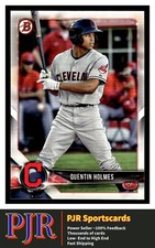 2018 Bowman #BP88 Quentin Holmes Cleveland Indians  BUY 4 - 35% OFF