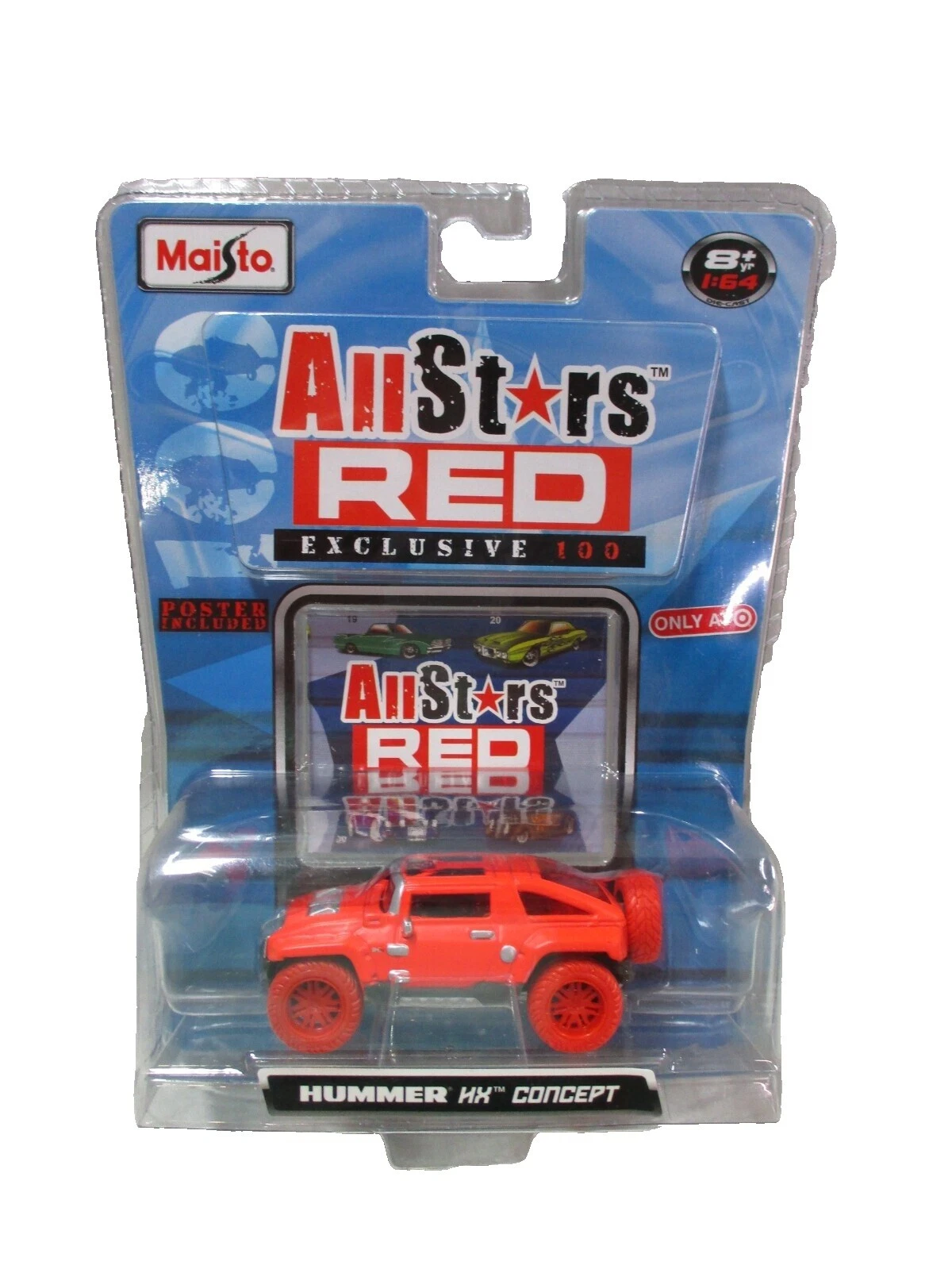 Maisto All Stars Hummer 1:64 escala Diecast coches, camiones y camionetas