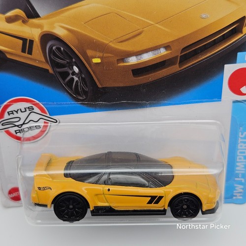 Hot Wheels 2022 | '90 Acura NSX | Giallo | HW J-Imports 6/10 | #144 NUOVO - Foto 2 di 3