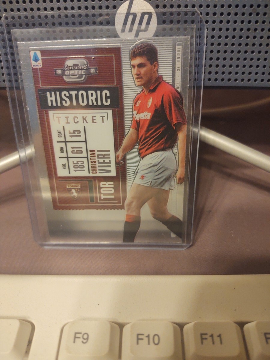 Christian Vieri Soccer 2020-21 Panini Chronicles Contenders Optic