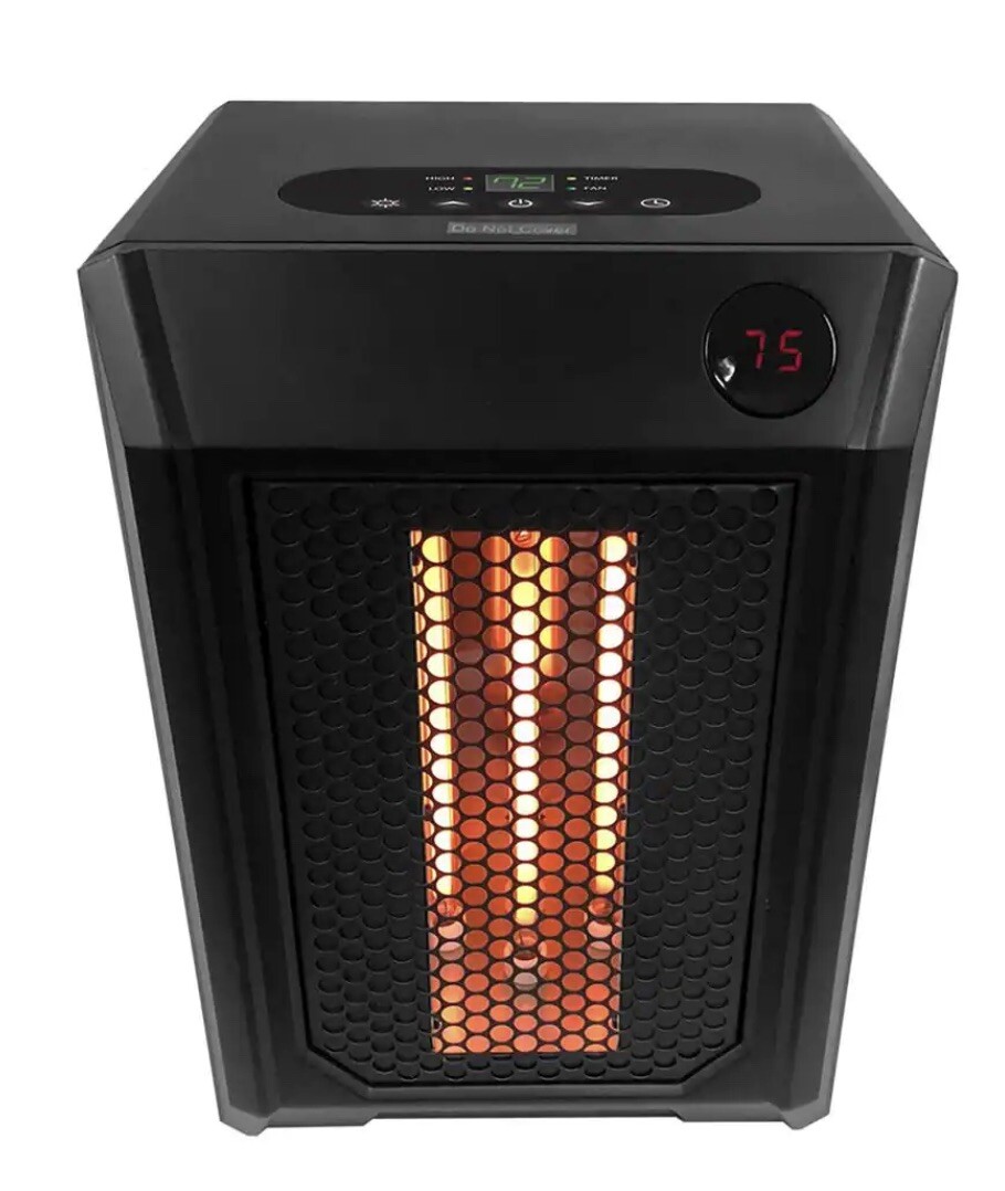 WeWarm We Warm Quartz Infrared Space Heater HT1195 Medium room size 1500  Watts | eBay