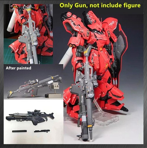 CG Rocket Bazooka Anti-MS gun + Sniper rifle Gun for 1/144 RG HG Sazabi ...