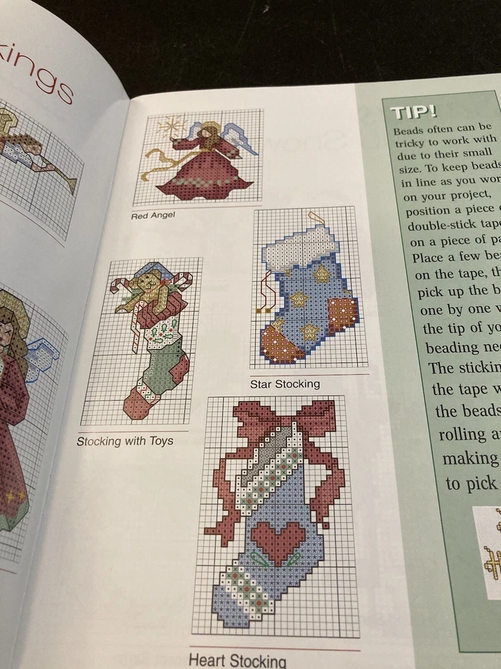 A Cross Stitch Christmas Treasury Of Design Booklet Craftways Holiday Motif Snow - Image 4 of 4