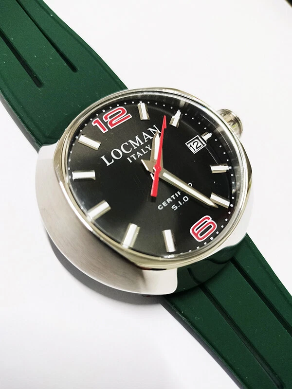 Juego de cambio de reloj para hombre Locman 3 correas intercambiables de cuero de goma incluidas Foto 2 de 4