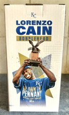 Lorenzo Cain 2014 ALCS MVP Bobblehead, Kansas City Royals SGA 8/23/24, UNOPENED