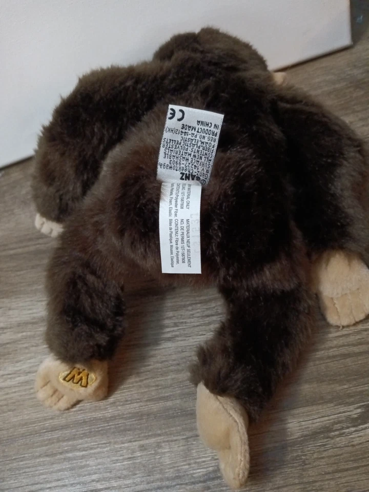 Ganz Webkinz Signature Chimpanzee WKS1002 Plush 12" -No Code  - Image 3 of 4