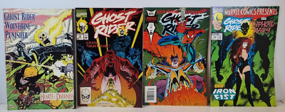 Ghost Rider 4 Comic Bundle Issue Hearts of Darkness 8 48 129 1st Printing