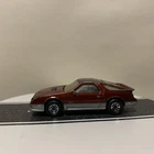 Matchbox MB-28 Dodge Daytona Turbo-Z Maroon/Silver Two-Tone VTG As-is Worn HTF