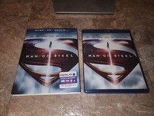 Superman Man of Steel Blu-Ray, DVD, 2013 - New/Sealed