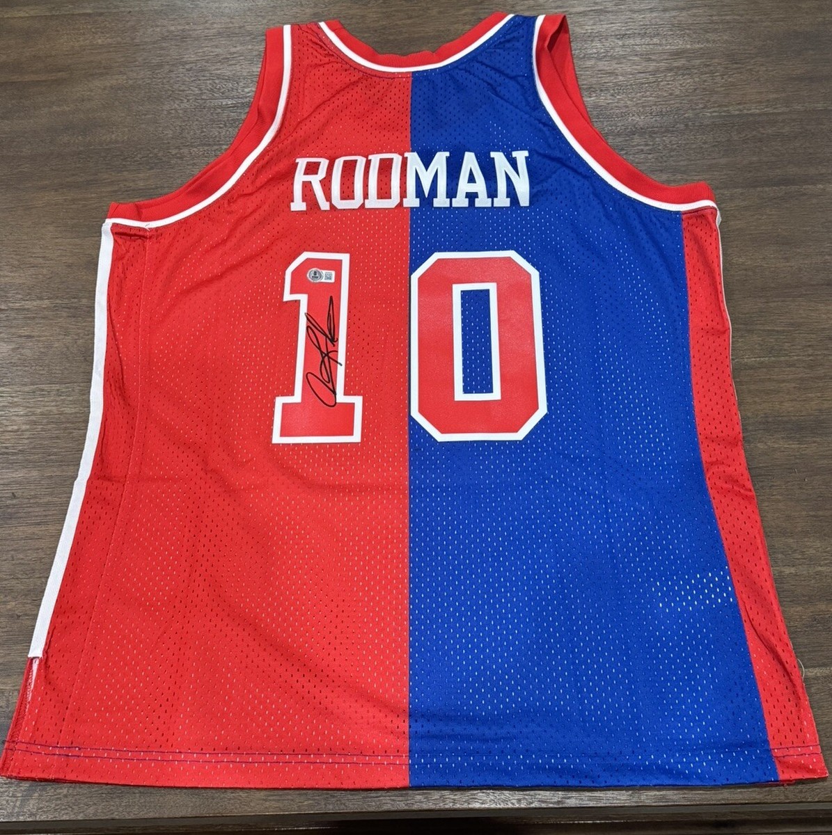 美品 ADIDAS PISTONS RODMAN NBA ユニフォーム Men's Detroit Pistons Dennis Rodman adidas Royal Blue