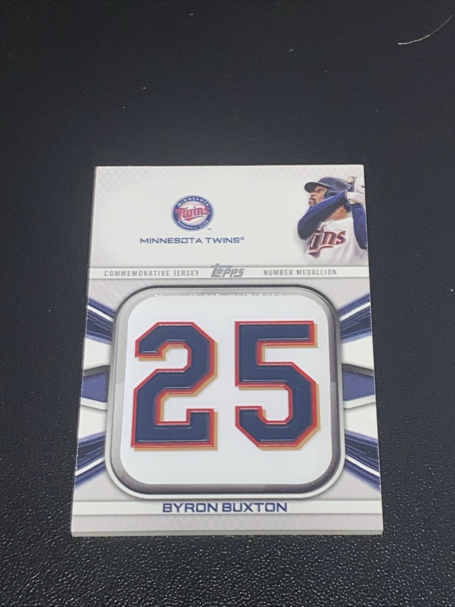 2022 Topps Series 1 - Jersey Number Medallion Commemorative Relics