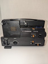 CHINON 3000GL DUAL 8mm PROJECTOR -adjustable speed. Untested No Cord