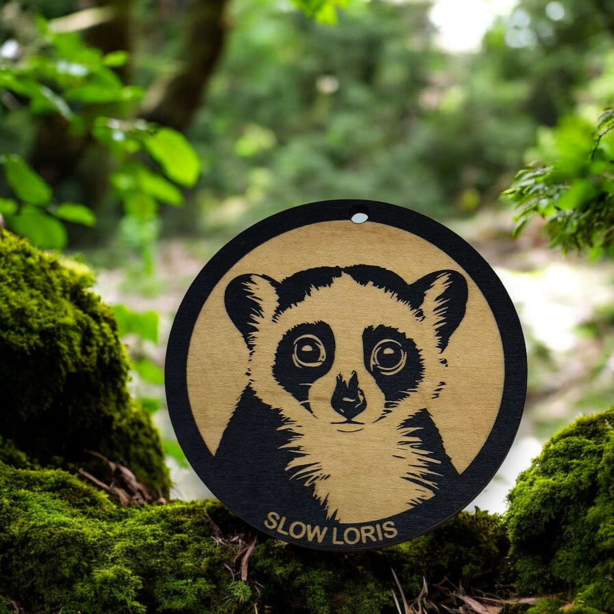 8oz Slow Loris SS Flask 8oz Slow Loris SS Flask