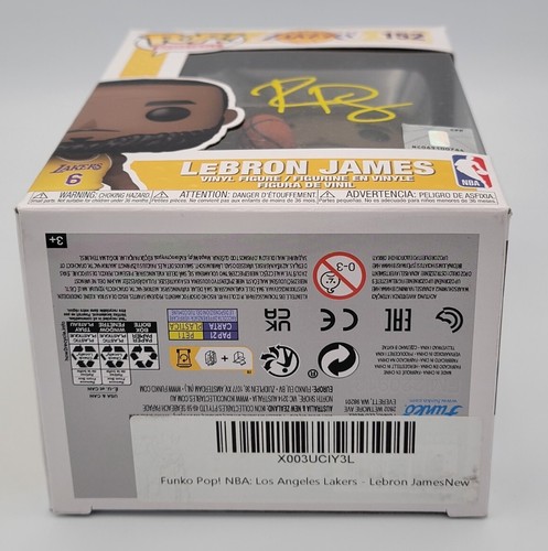 RICH PAUL SIGNED LEBRON JAMES FUNKO POP LOS ANGELES LAKERS KLUTCH SPORTS JSA - Picture 6 of 7
