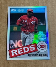 2020 Topps Chrome - 1985 Topps #85TC-21 Aristides Aquino Rookie Reds Free Ship