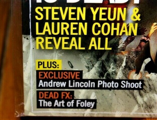 The Walking Dead Official Magazine Issue # 5 Boarded/Bag Day 1 New Maggie / Glen - Picture 5 of 11