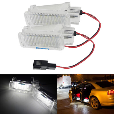 2x Kofferraumbeleuchtung Fußraum Innen weiß Lampe für 2008-2014 VW Scirocco III