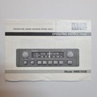 <!--F#f_0-->NOS Holden Commodore VB VC Eurovox Radio Operating Instructions Manual MRB-5108<!--F/-->