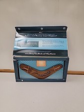 Australian 14" BOOMERANG Aboriginal Art Lizard Hand Painted Native Wood