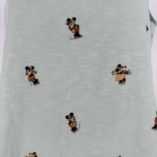 Tommy Bahama X Disney Parks Hawaiian Minnie Mouse Mist Blue Tank Dress Size S/P - Picture 2 of 6