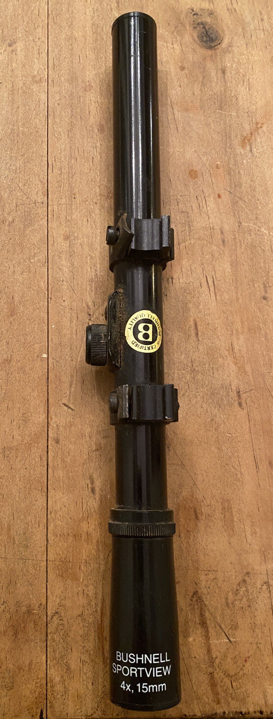 Bushnell Sport View Scope 4X,15mm | eBay