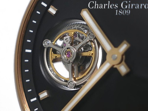 Charles Girardier 1809 Tourbillon 1759RG 18k Rose Gold Slim 40.5mm LNIB - Picture 4 of 12