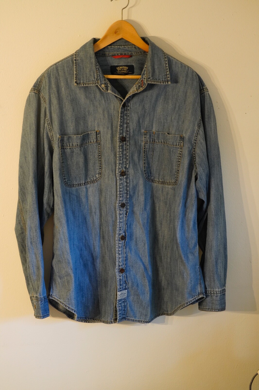 Levi's Signature Denim Shirt XL Gem