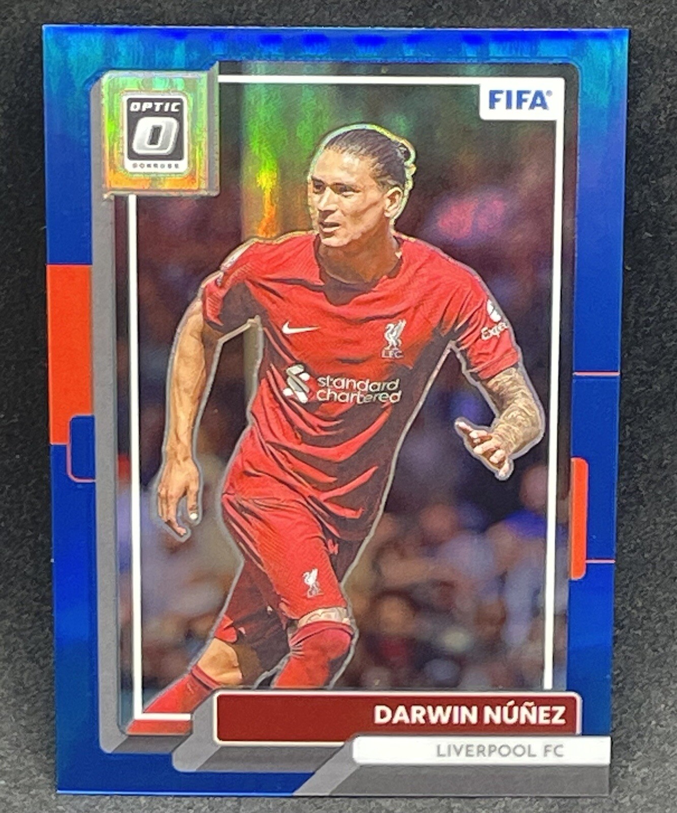 2022-23 Donruss Optic DARWIN NUNEZ Soccer /99 Blue - Liverpool FC #75