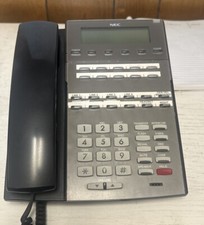 NEC DSX 22B Phone 1090020 DX7NA-22BTXH Warranty Good LCD Business Black