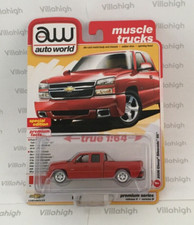Auto World 2006 CHEVY SILVERADO SS Victory Red Truck Diecast 1/64 Version B