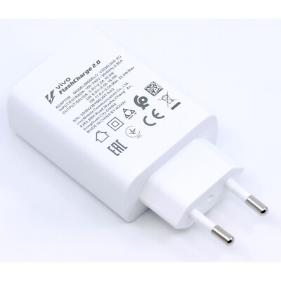 Charger Wall Adapter USB Power 33W Original Vivo White