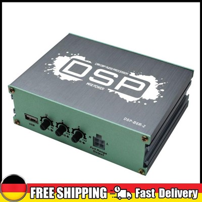 DSP Car Power Amplifier 6-Channel Output DSP Car Equalizer Car Accessories