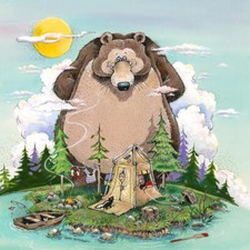 Ceramic Backsplash Tile Mural Comical Fun Funny Kitchen/Bathroom - Up the Creek