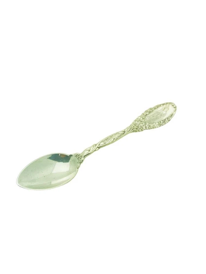 Cuchara de recuerdo Tiffany & Co. de plata 925 con varilla de oro de Nueva York Foto 4 de 4