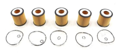 NEW Magneti Marelli Engine Oil Filter Set of 5 1AML00022A Ford Mercury 2.3L 2.5L