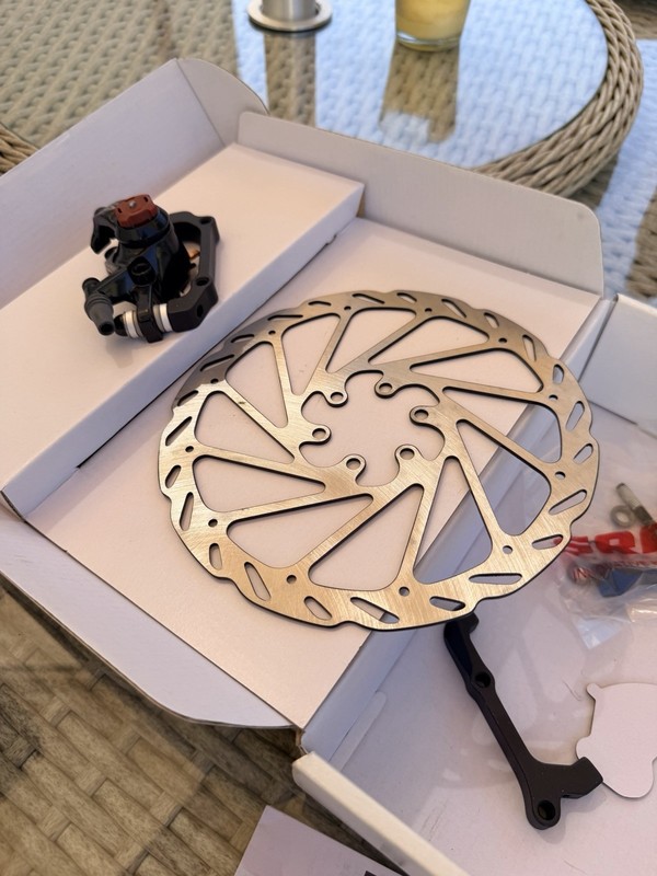 SRAM Avid BB7 MTB Disc brake Graphic 180mm complete break kit