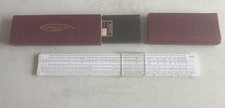 - Ancienne  Règle De Calcul Graphoplex -modèle 640 Electric Log - étui origine