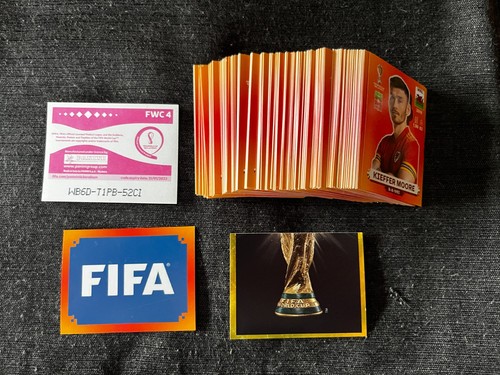 LOT De 207 Stickers Panini Foot World Class 2024 – Sans Doubles – Neuf